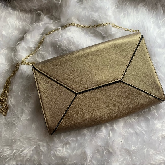 NWOT Gold Crossbody - Picture 7 of 7